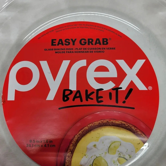 🌴3/$15🌴 Pyrex pie tin/plate glass New Bakeware - Picture 4 of 9